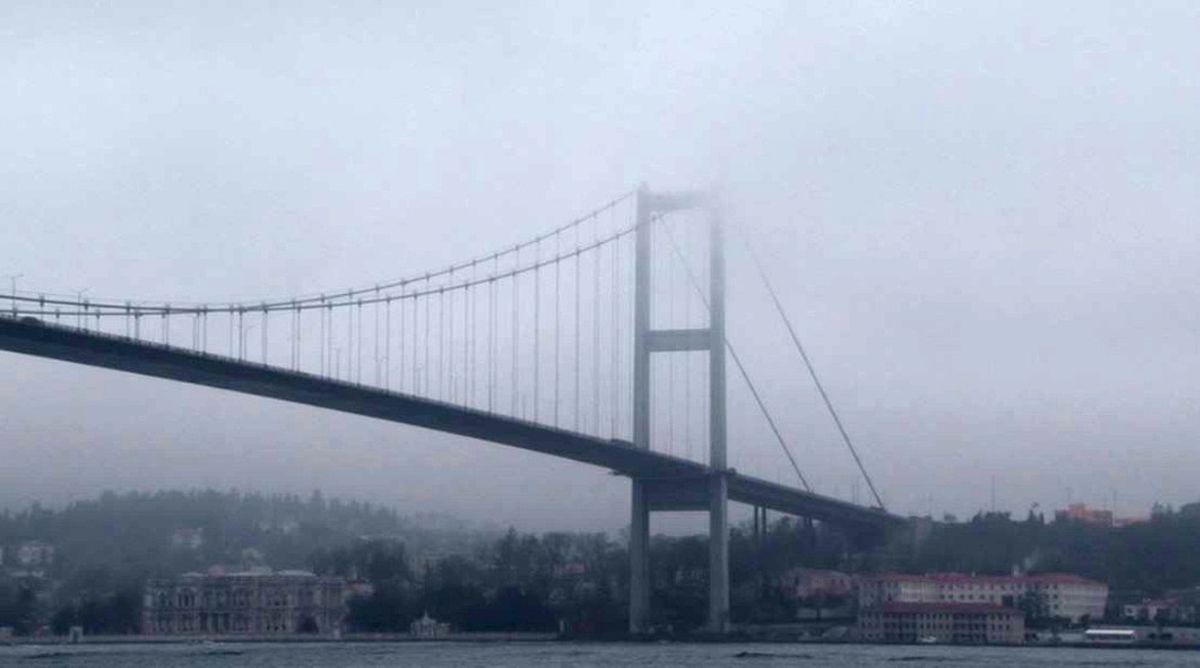 Istanbul\'da Sis Etkili Oluyor