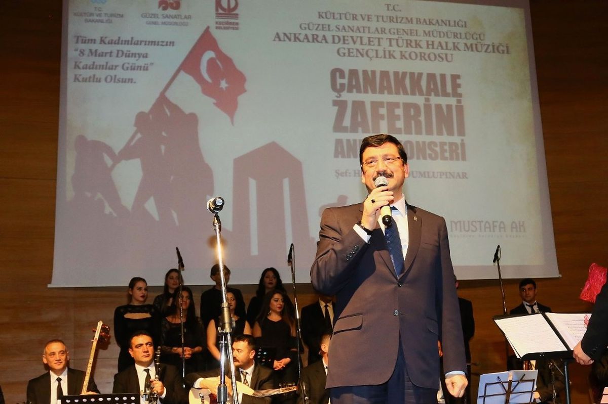 Keçiören\'de Çanakkale Zaferi Konseri