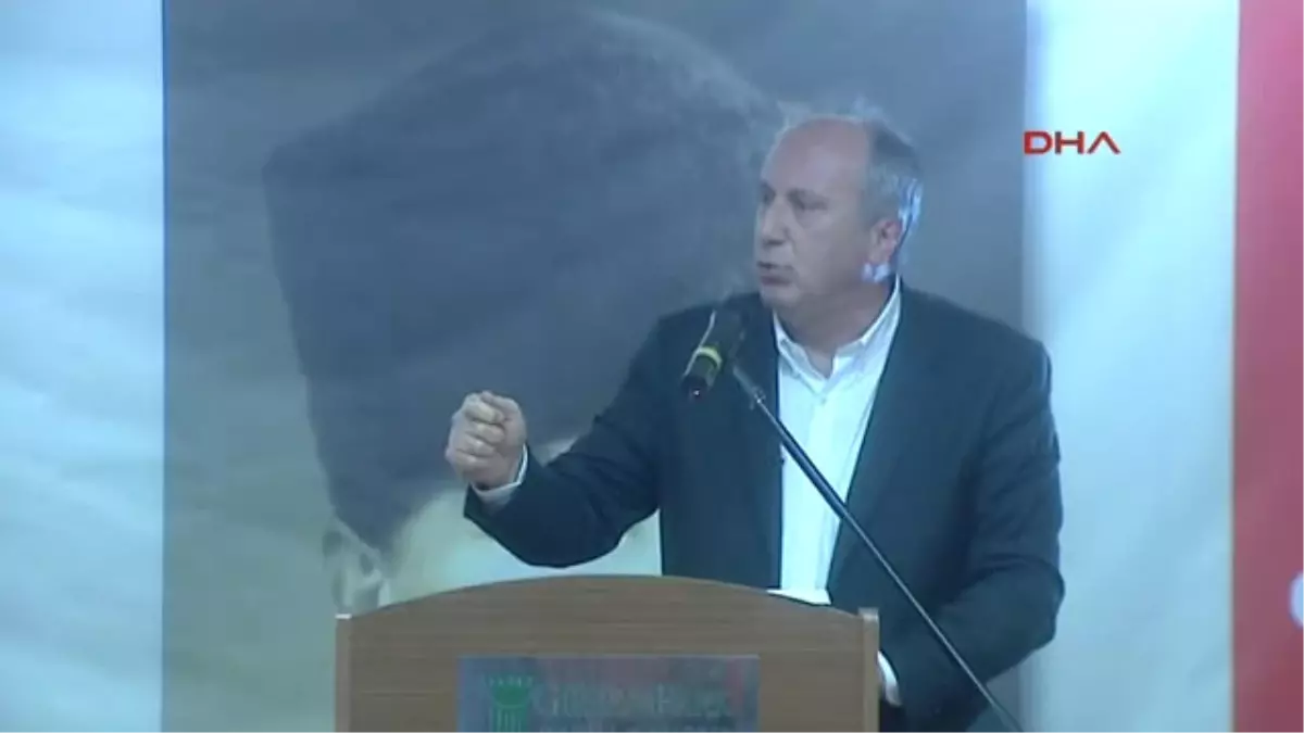 Muharrem Ince, Çağdaş Halk Derneği Buluşmasında Konuştu