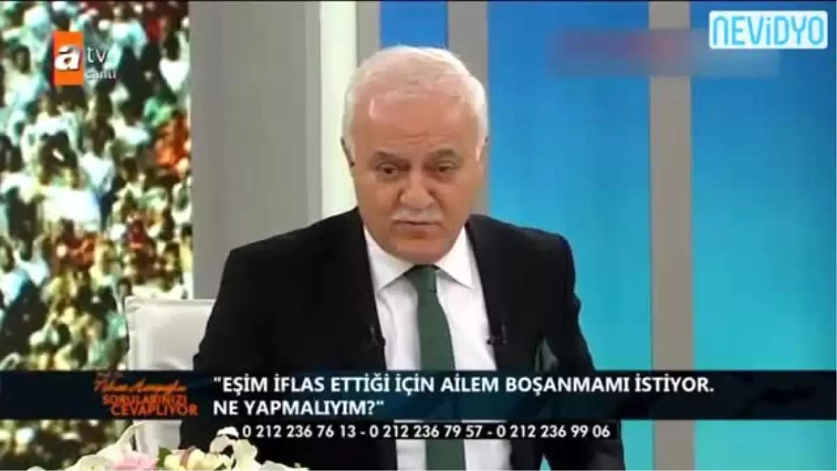 Nihat Hatipoğlu Yeni Evlenen Kadınları Uyardı