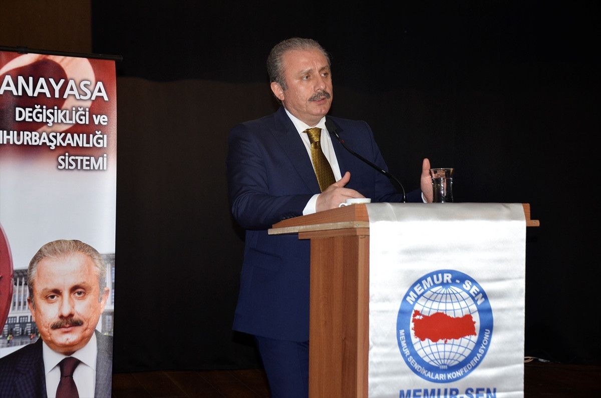 TBMM Anayasa Komisyonu Başkanı Şentop Açıklaması