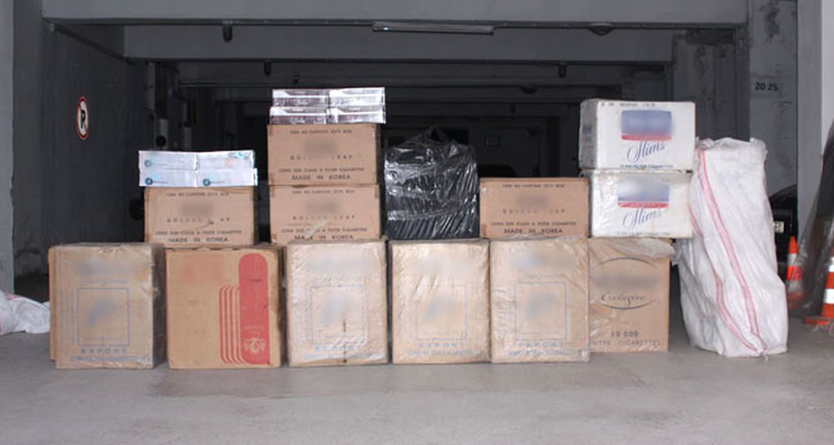 Yolcu Otobüsünde 19 Bin 250 Paket Kaçak Sigara Ele Geçirildi