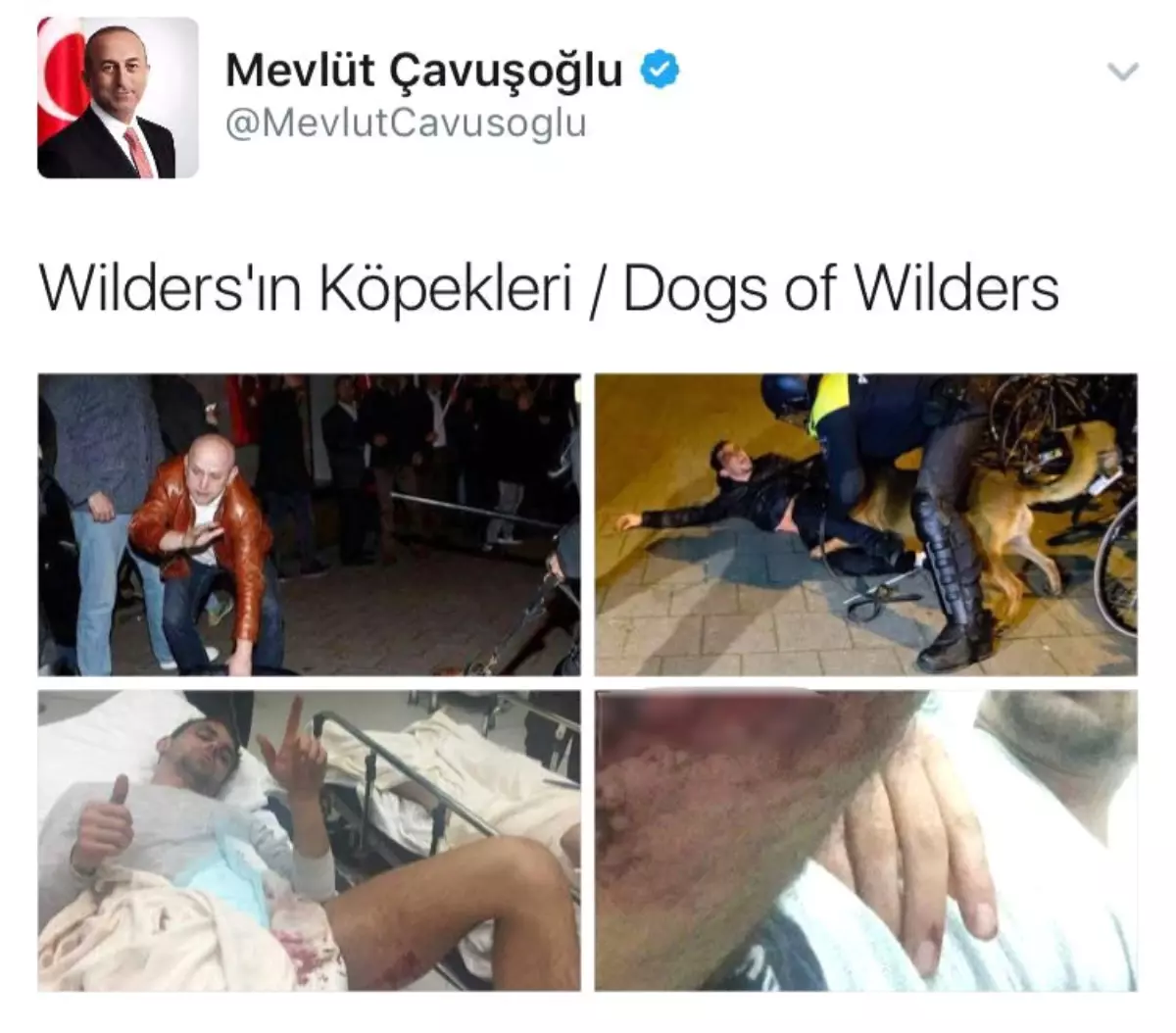 Bakan Çavuşoğlu O Fotoğrafları Yayınladı