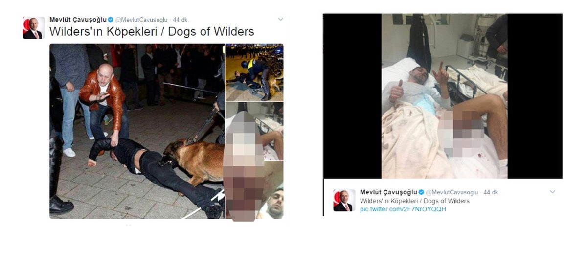 Bakan Çavuşoğlu O Fotoğrafları Yayınladı