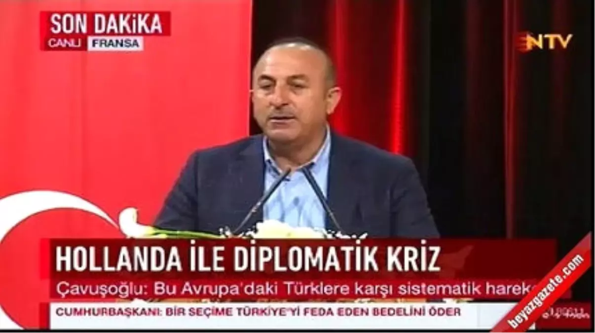 Çavuşoğlu Hollanda Başbakanı\'na Seslendi