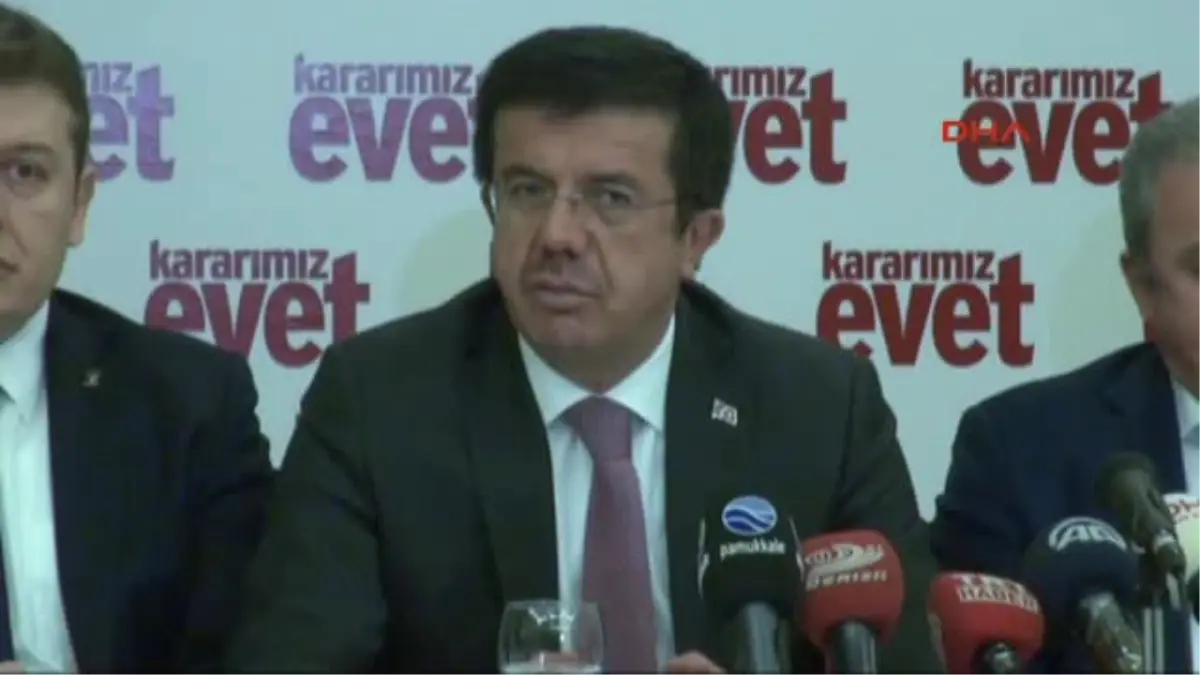 Denizli Ekonomi Bakanı Nihat Zeybekci Denizli\'de Konuştu