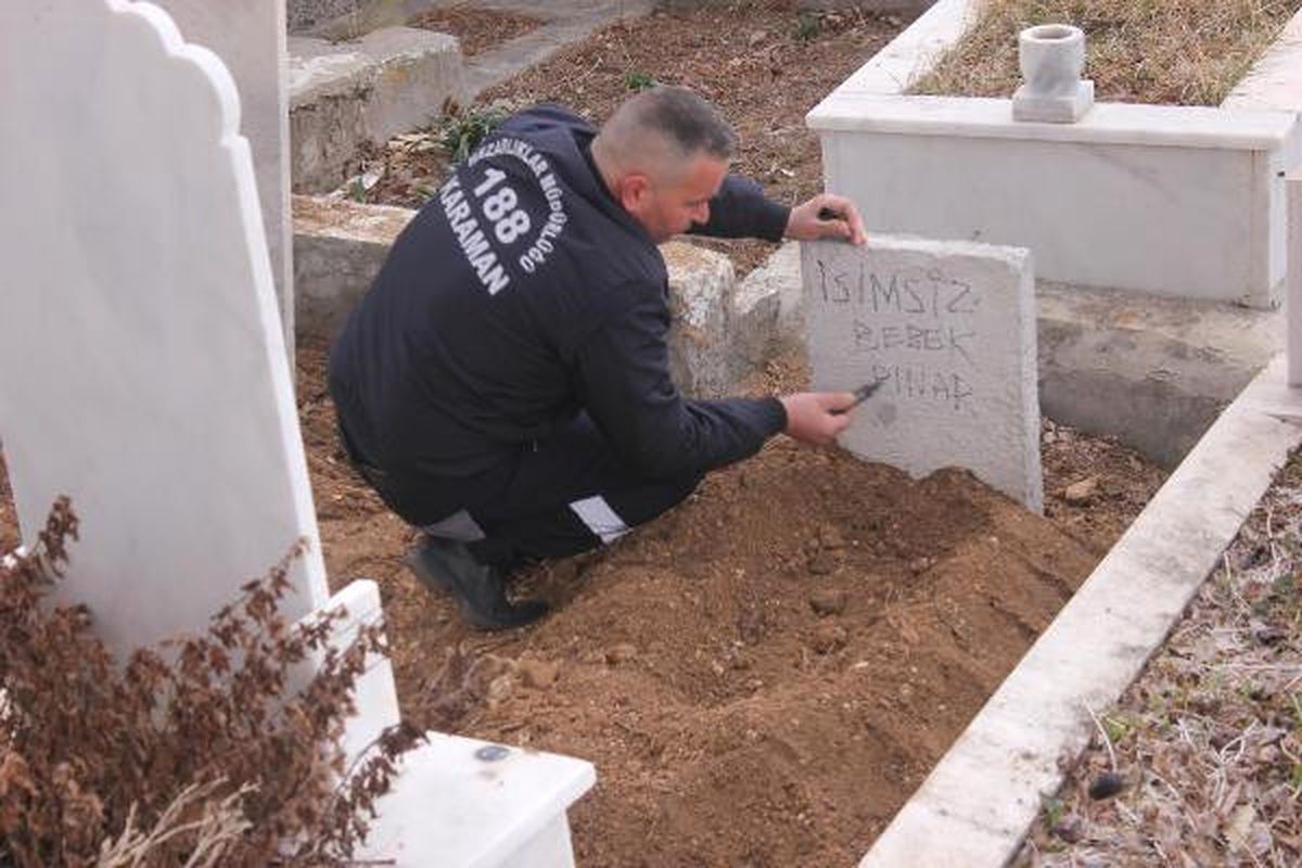 Doğumdan Sonra Bolkanı Atılan Bebek, Kimsesizler Mezarlığına Defnedildi