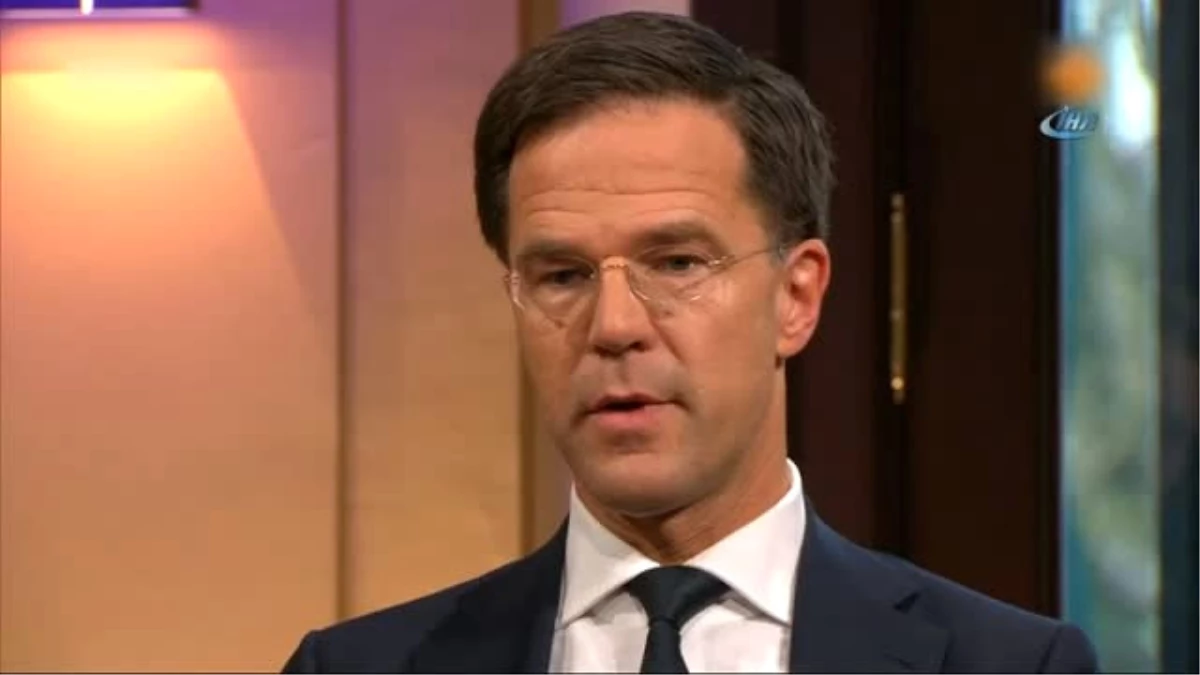 Hollanda Başbakanından \'Özür\' Açıklaması
