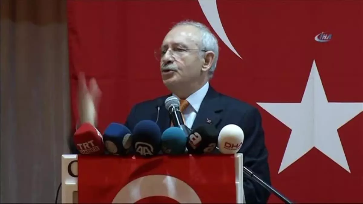 Kemal Kılıçdaroğlu, "Tüm Yetkileri Birisine Veriyorsunuz, Bir Hata Türkiye\'yi Felakete Sürükler"