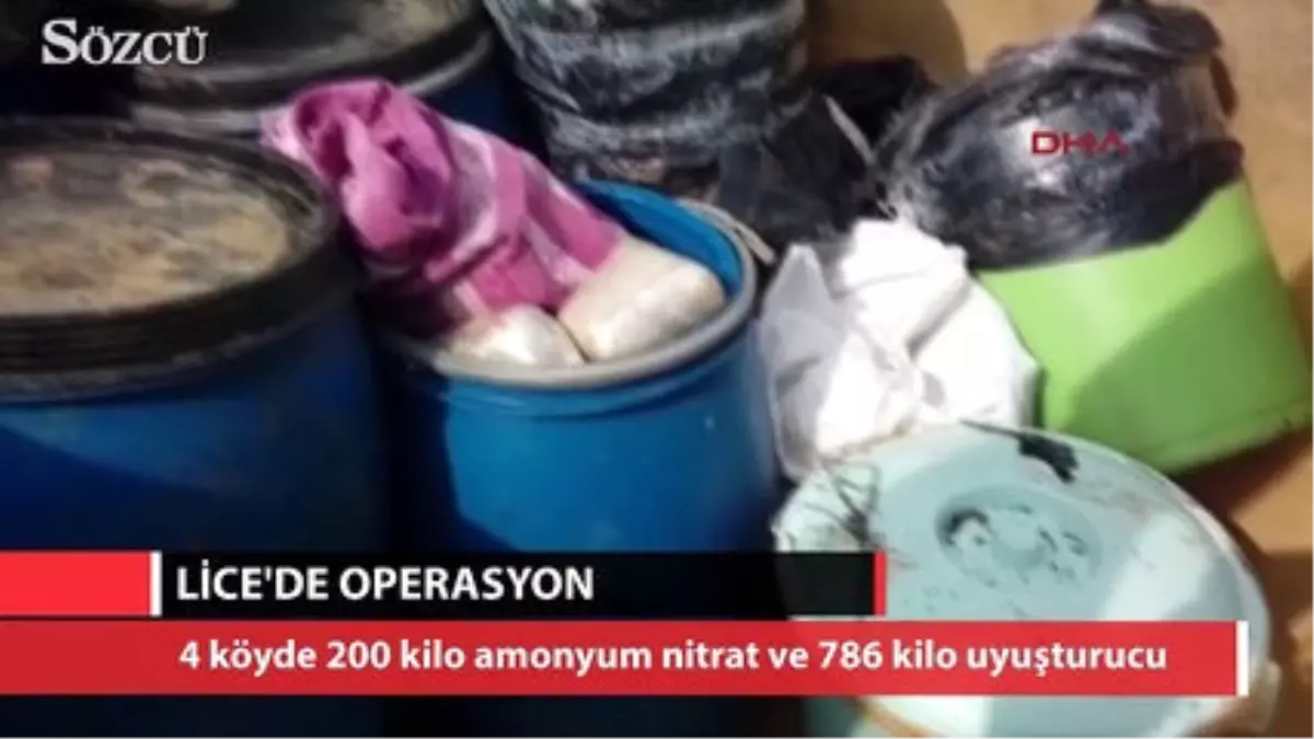 Lice\'de Büyük Opersayon