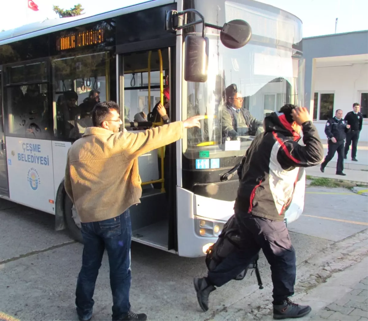 35 Mülteci Son Anda Yakalandı