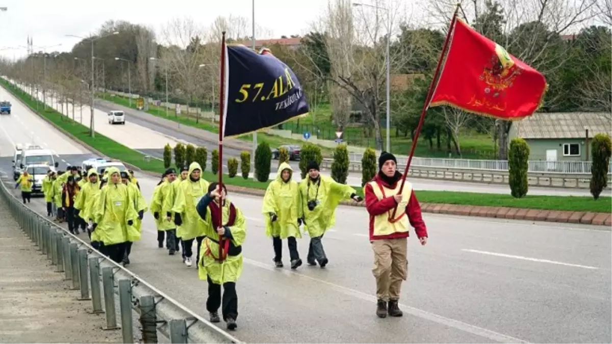 57. Alay Tarihine Yürüyor