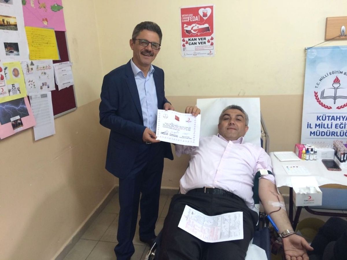 Başkan Fatih Çalışkan\'dan Kan Bağışına Destek