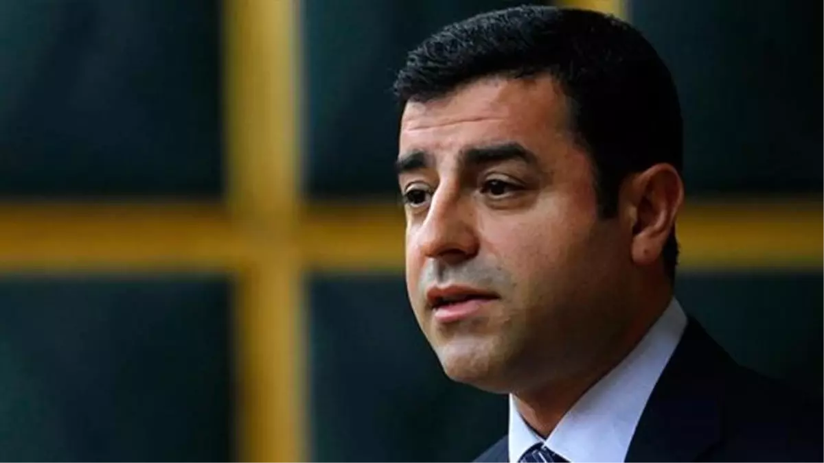 Demirtaş\'a 5 Ay Hapis Cezası Veren Mahkeme: İfade Özgürlüğü Sınırsız Değildir