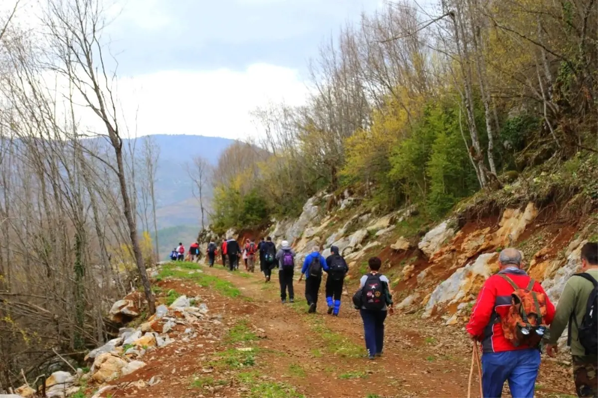 Doğaseverler Ulkaya Şelalesi\'ni Keşfetti