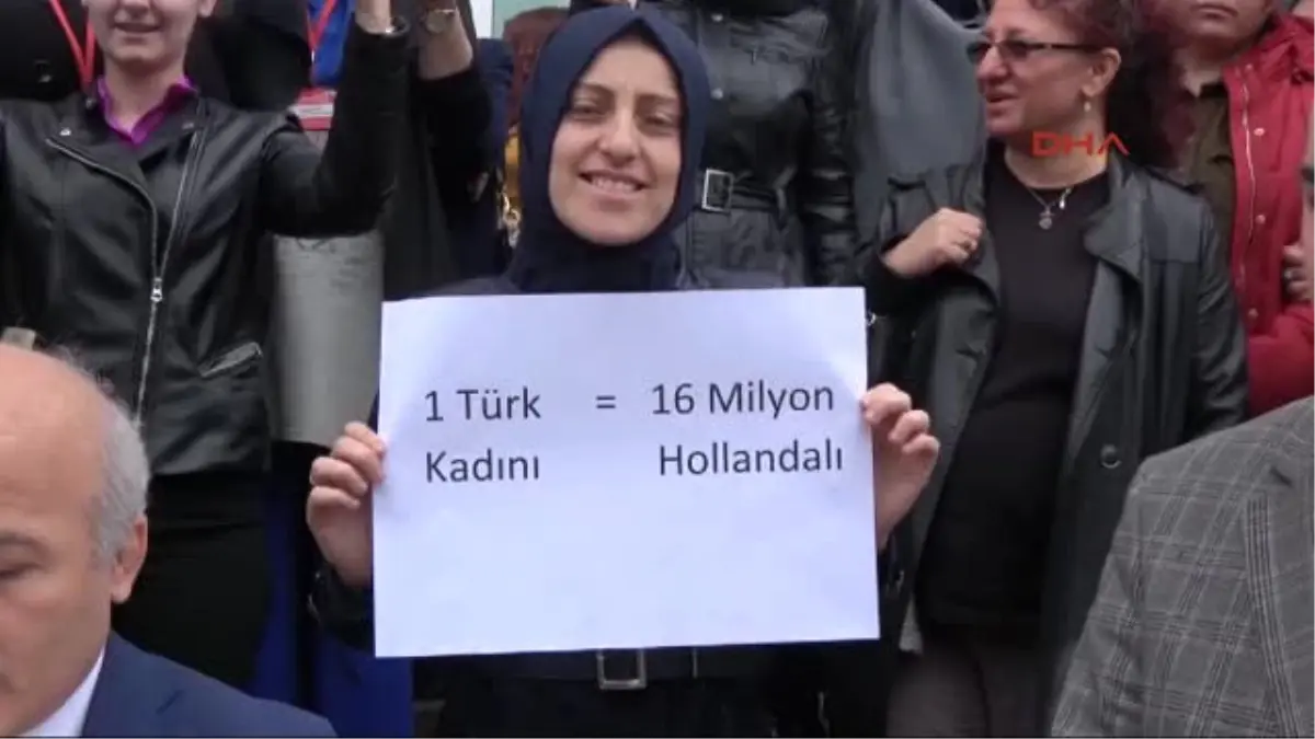 Düzce\'de Hollanda Protestosu