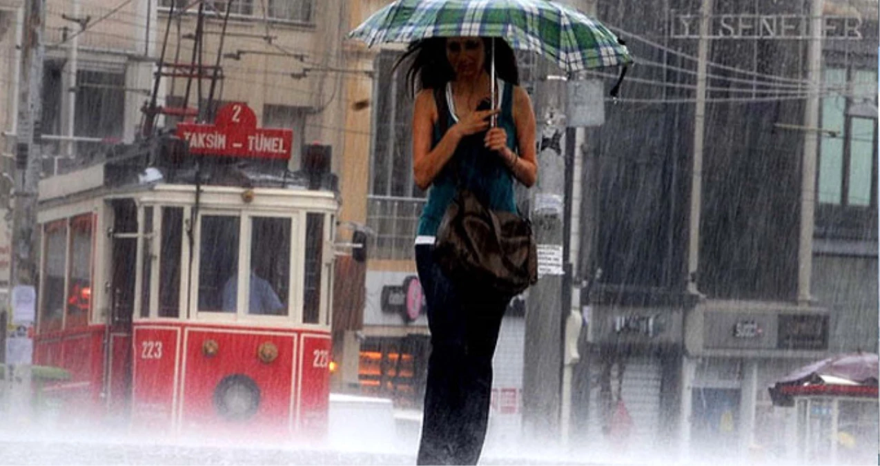 Meteoroloji\'den İstanbul\'a Yağış Uyarısı: Salı\'ya Dikkat!