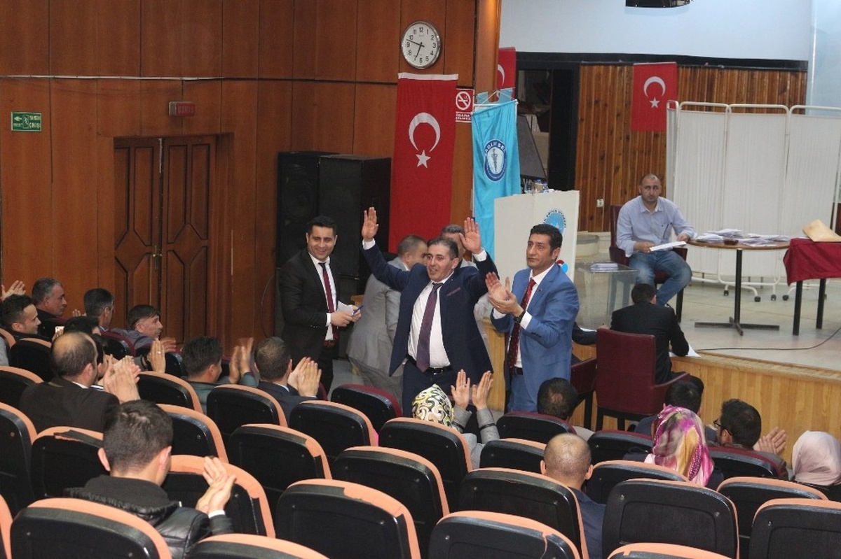 Sağlık-Sen Ağrı Şube Başkanlığına Fevzi Mağal Seçildi