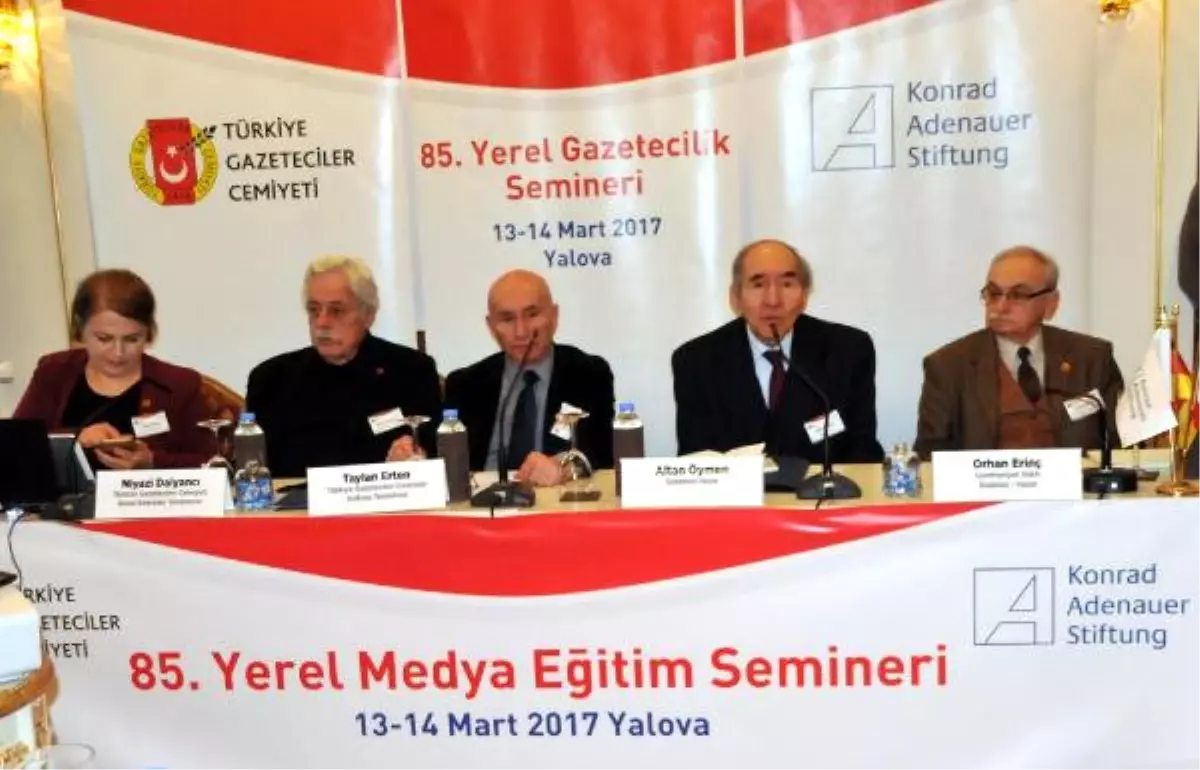 Yerel Gazetecilik Semineri Yalova\'da Başladı