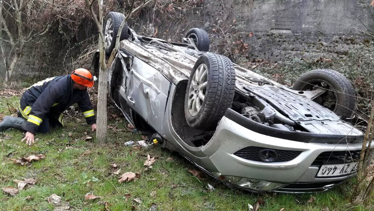 Zonguldak\'ta Trafik Kazaları: 4 Yaralı