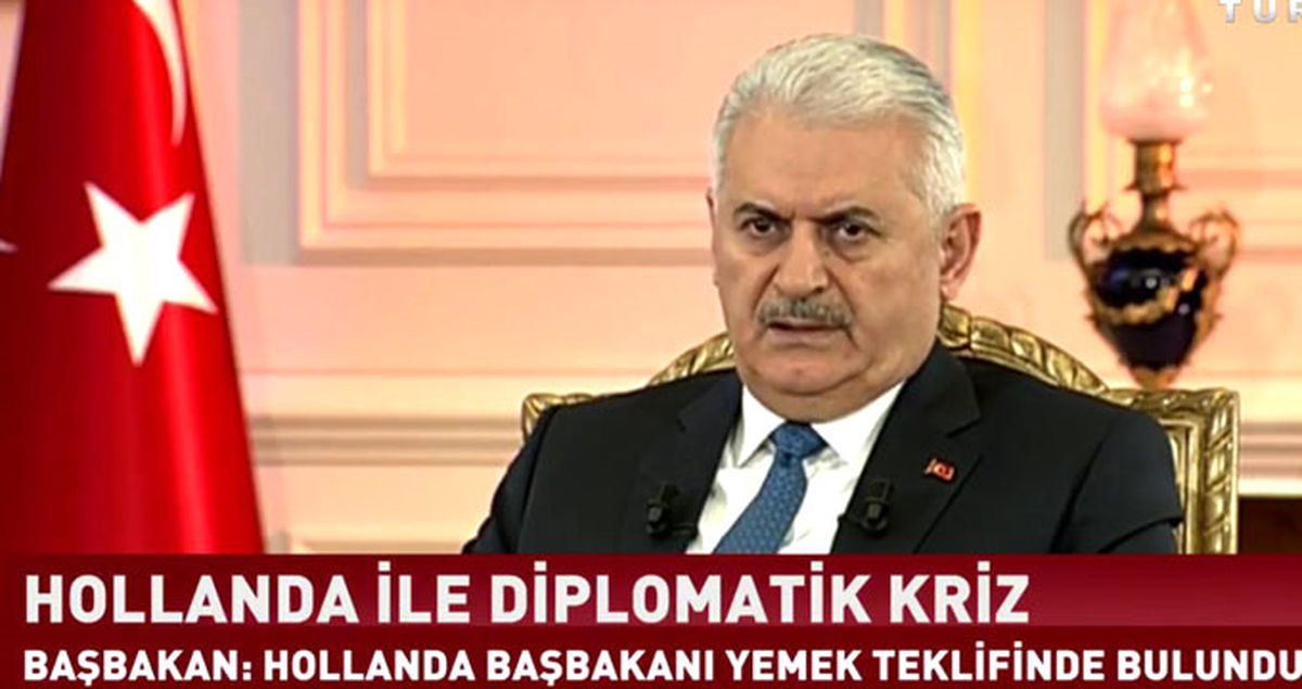 Başbakan Yıldırım: Hollanda Başbakanı Sözlü Olarak Özür Diledi