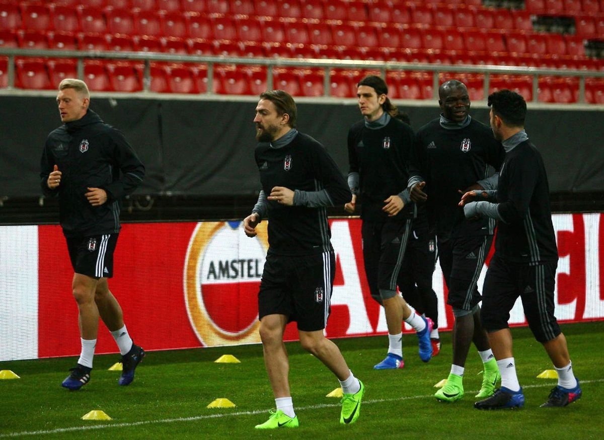 Beşiktaş, Olympiakos Maçının Hazırlıklarına Devam Etti