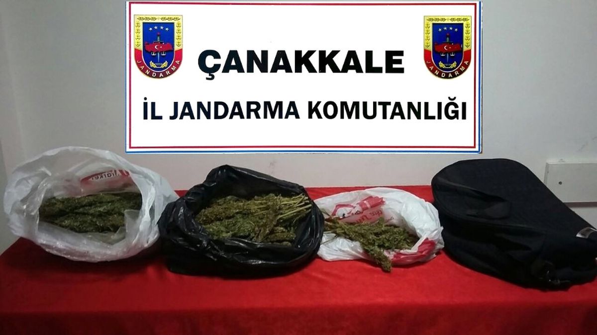 Çanakkale\'de Uyuşturucu Operasyonu