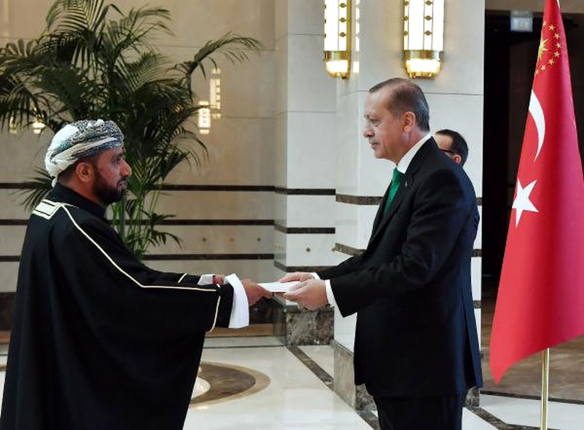 Cumhurbaşkanı Erdoğan Umman Büyükelçisi\'ni Kabul Etti