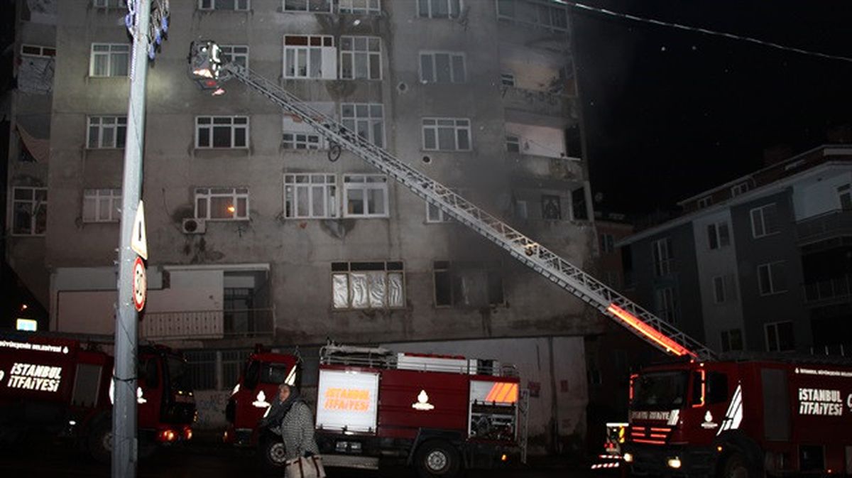 Eyüp\'te Yangın