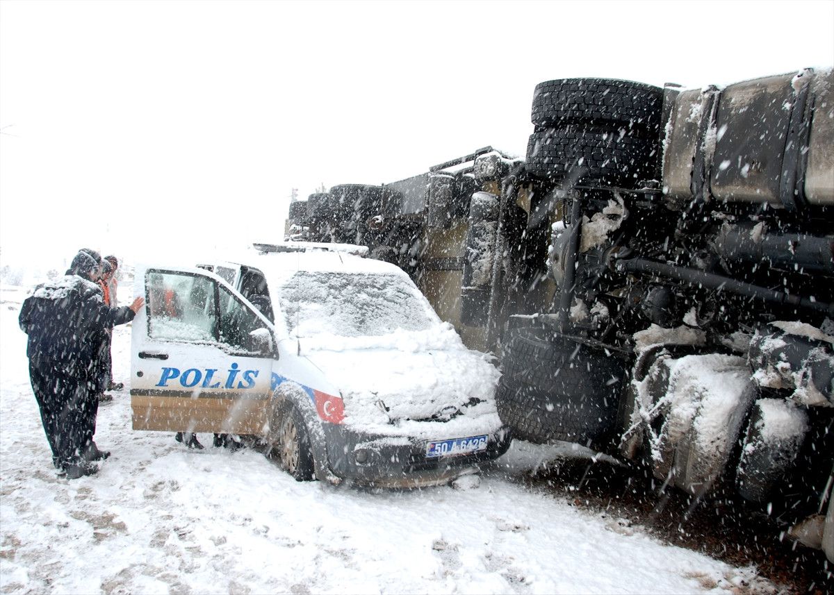 Hacıbektaş\'ta Trafik Kazası: 1 Yaralı