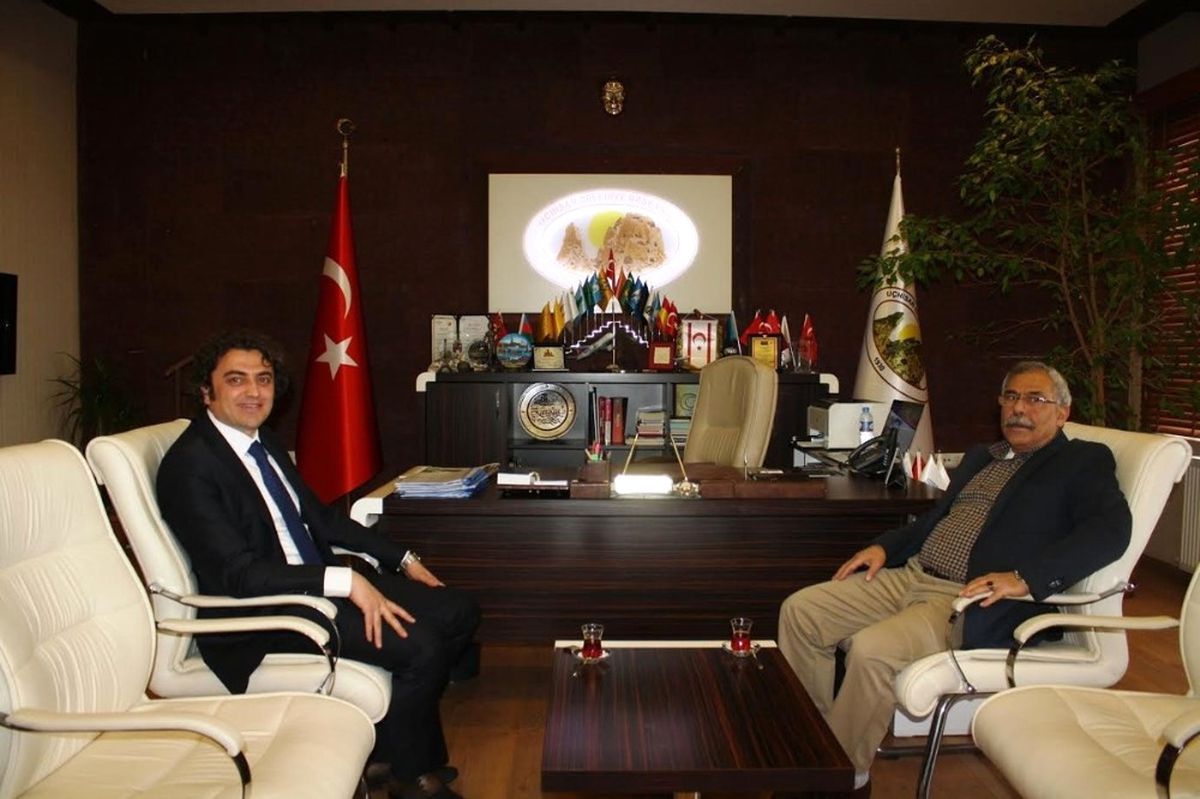 İl Özel İdare Genel Sekreteri Benli\'den, Başkan Karaaslan\'a İade-i Ziyaret