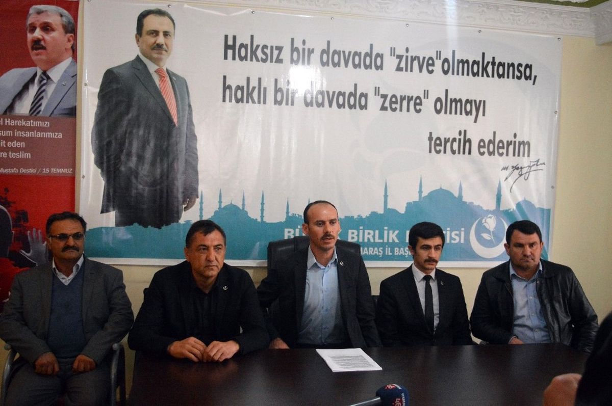 Kahramanmaraş BBP\'de Referandum Gerginliği