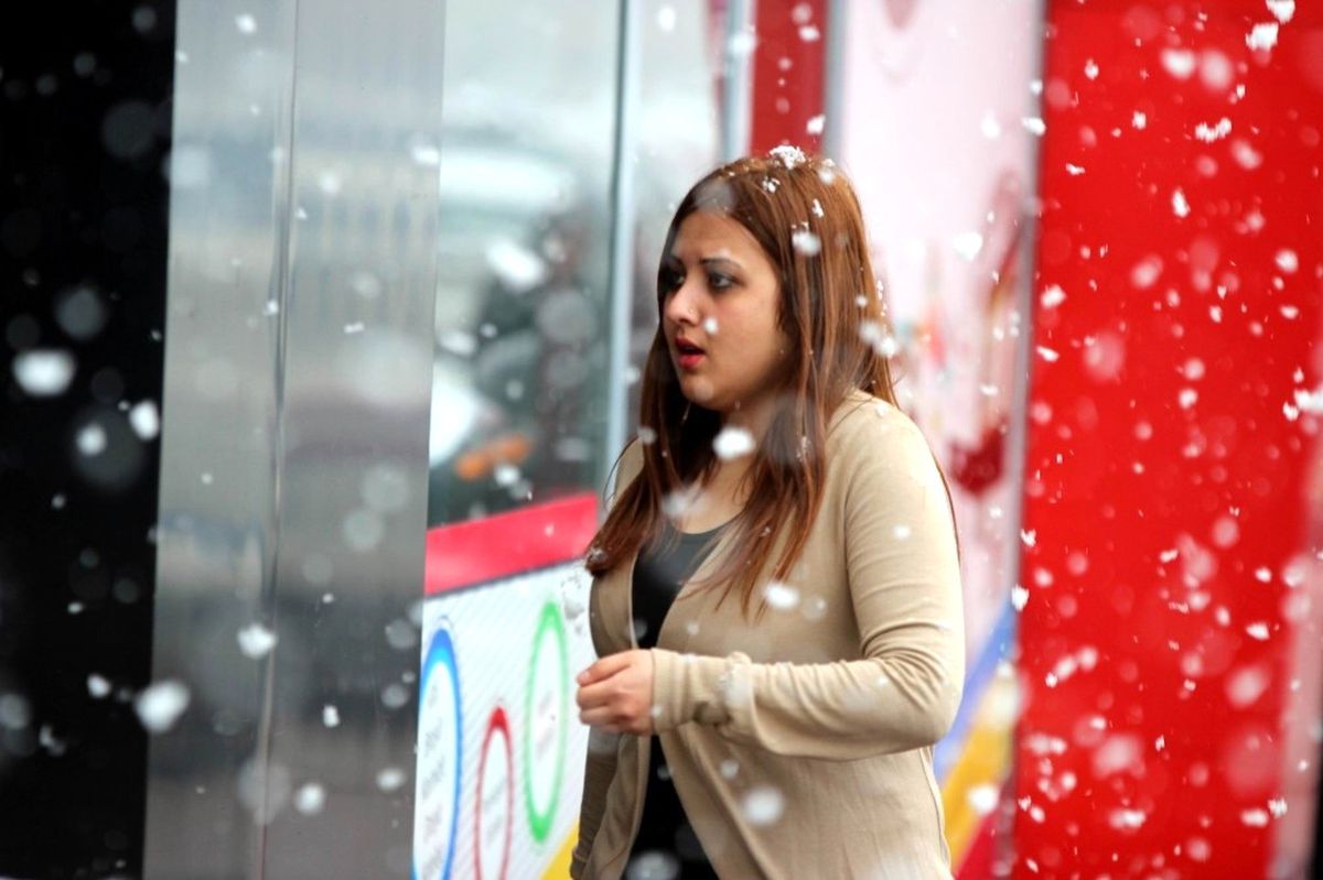 Kayseri\'de Mart Ayında Kar Sürprizi