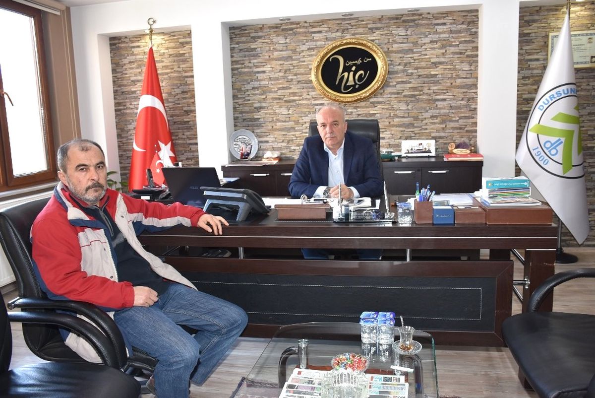 MHP İlçe Başkanından Belediyeye Ziyaret