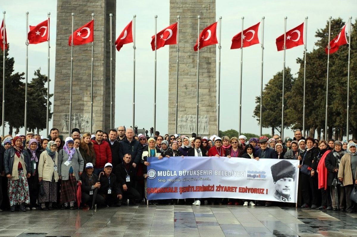 Muğlalılar Çanakkale\'de O Anları Yaşadı
