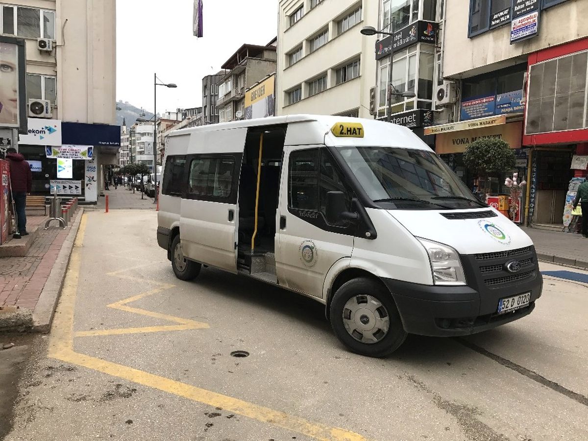 Ordu\'da Mobese\'den Hatalı Parka Ceza
