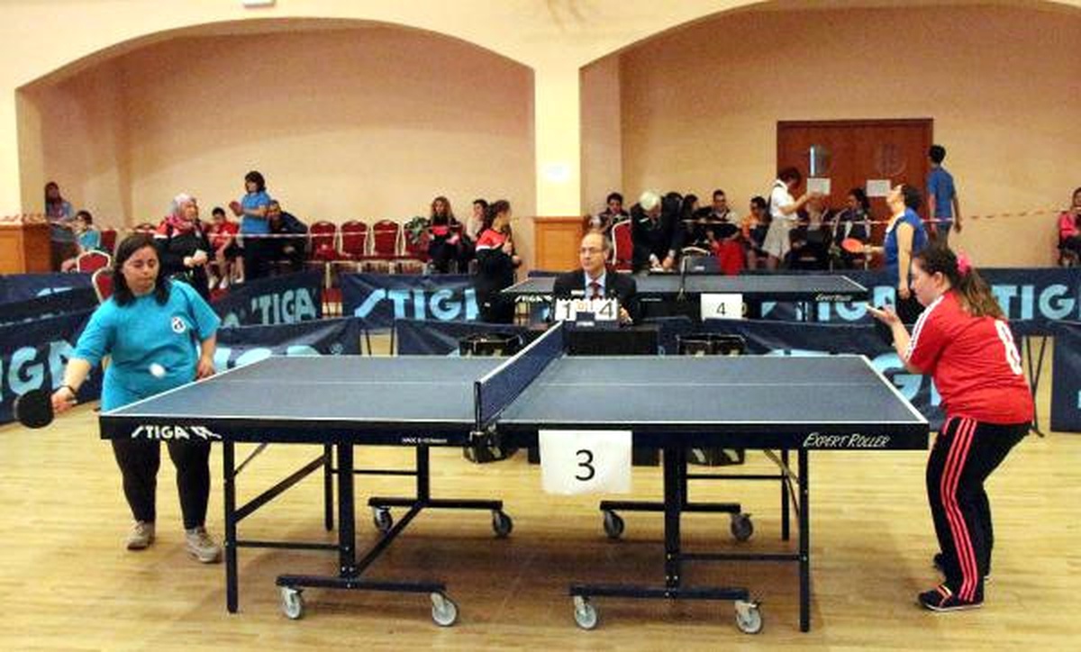 Özel Sporcular Türkiye Masa Tenisi Şampiyonası Başladı