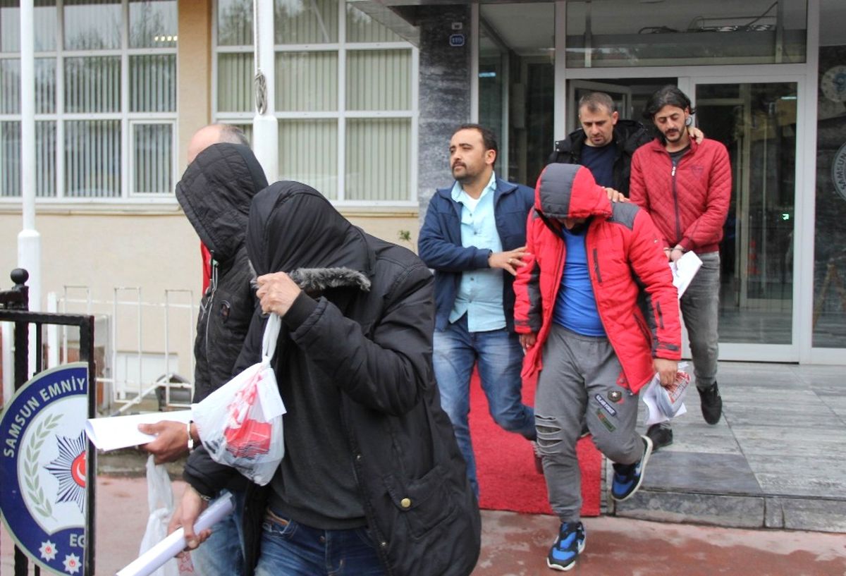 Samsun\'da Deaş Operasyonu: 9 Gözaltı