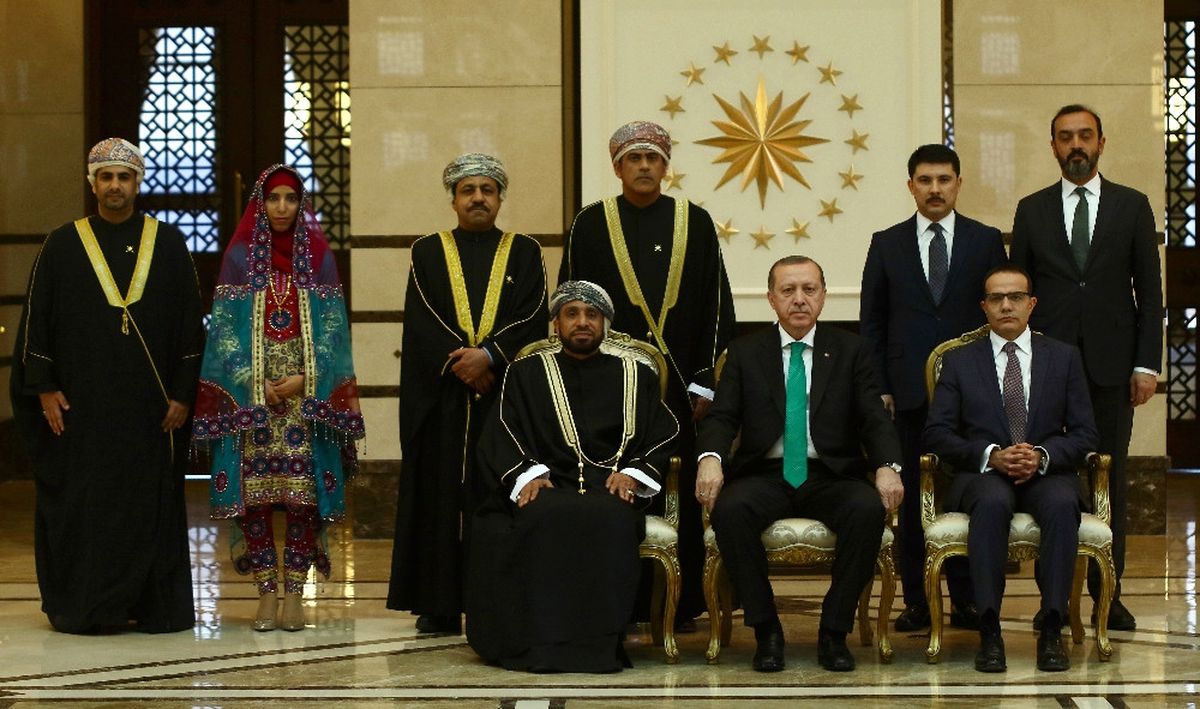 Umman Büyükelçisini Kabul Etti