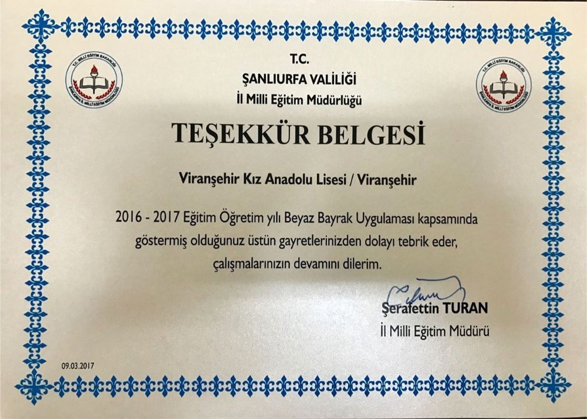Viranşehir\'in Gururu Oldular