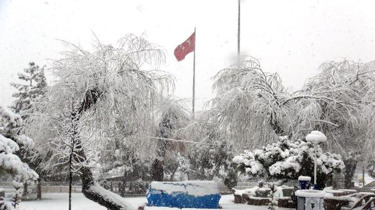 Yozgat\'ta Kar Yağışı