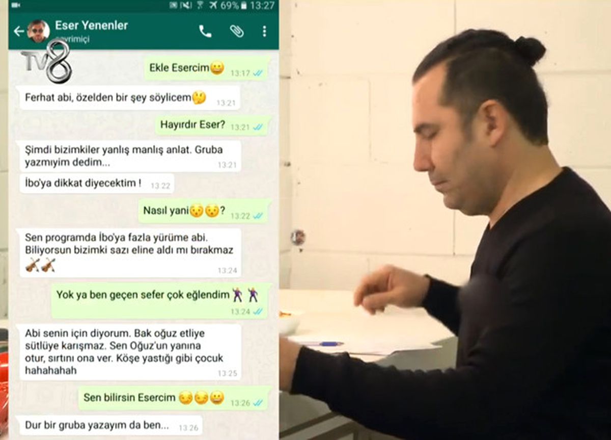 3 Adam\'ın Ferhat Göçer\'li Whatsapp Skeci Çok Konuşulur!