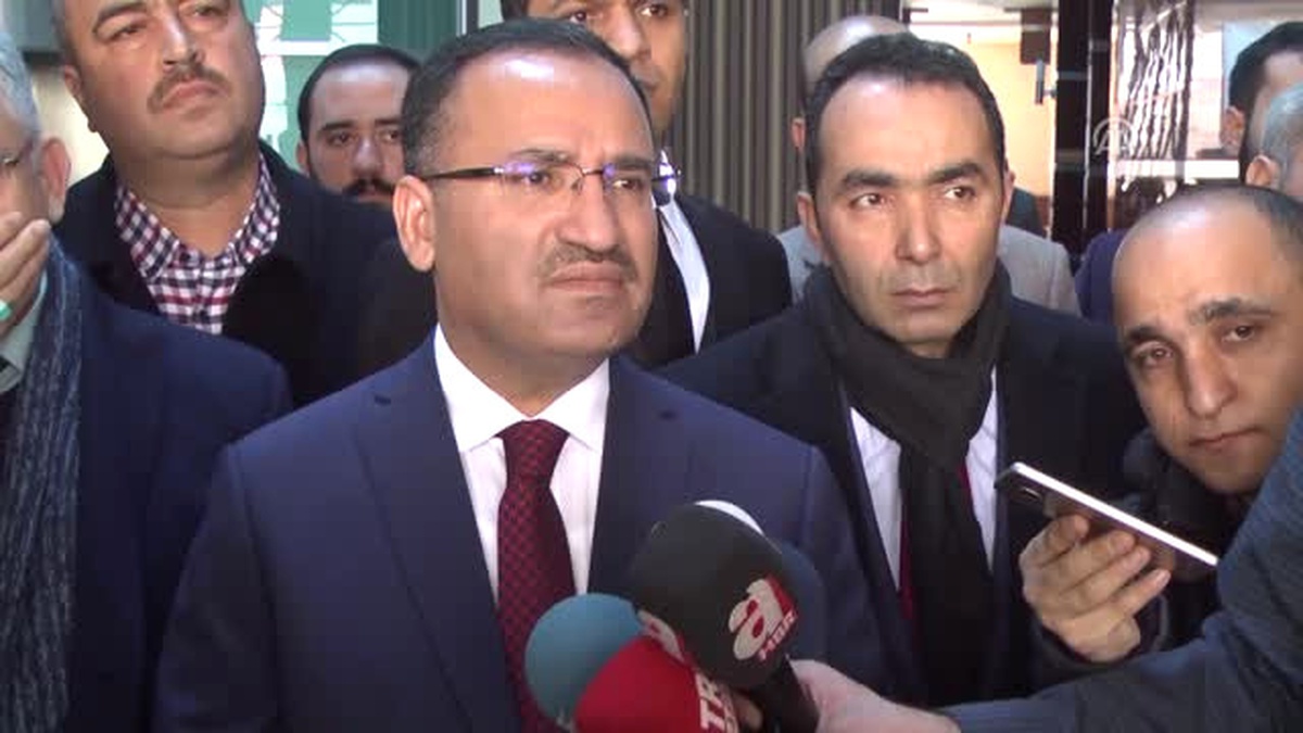 Adalet Bakanı Bekir Bozdağ Yozgat\'ta Açıklaması