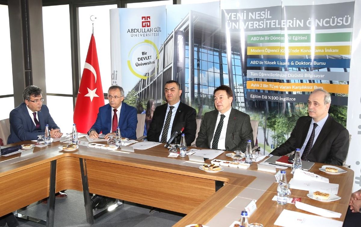 Agü\'de Üniversite-sanayi İşbirliği Toplantısı Gerçekleştirildi