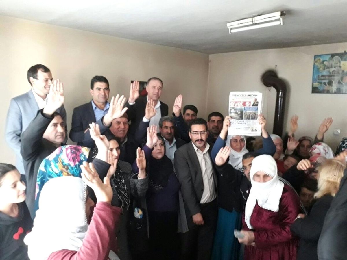 AK Parti Bağlar İlçe Başkanlığı Referandum Çalışmalarını Sürdürüyor