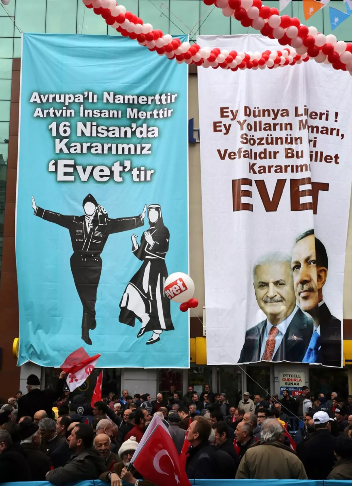 AK Parti\'nin Artvin Mitingi