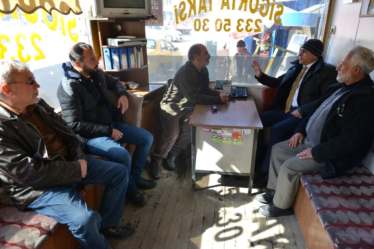 Başkan Korkut, Taksici Esnafı ile Bir Araya Geldi