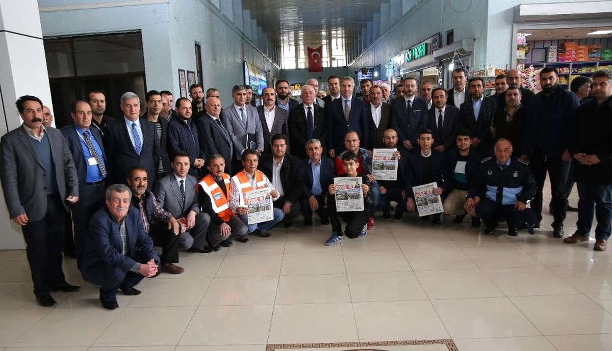 Başkan Yanılmaz, Terminal Esnafı ile Bir Araya Geldi