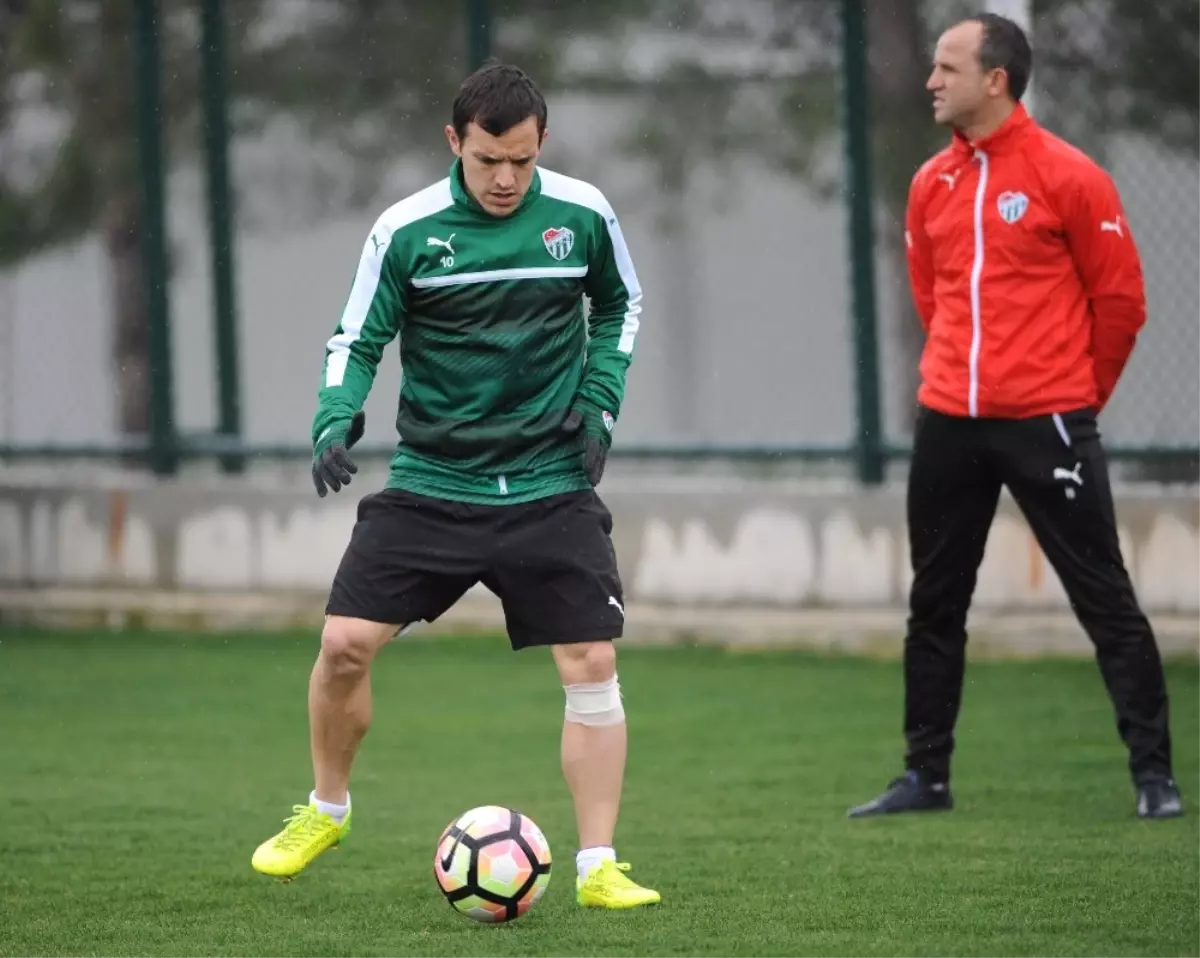 Bursaspor Şut Çalıştı