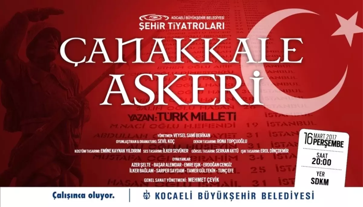 Çanakkale Askeri Oyununun Galası Yapılacak
